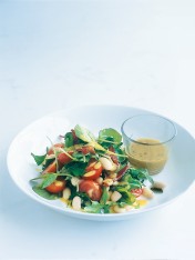 crispy honey mustard bacon salad