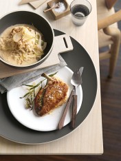 baked fennel and lemon risotto