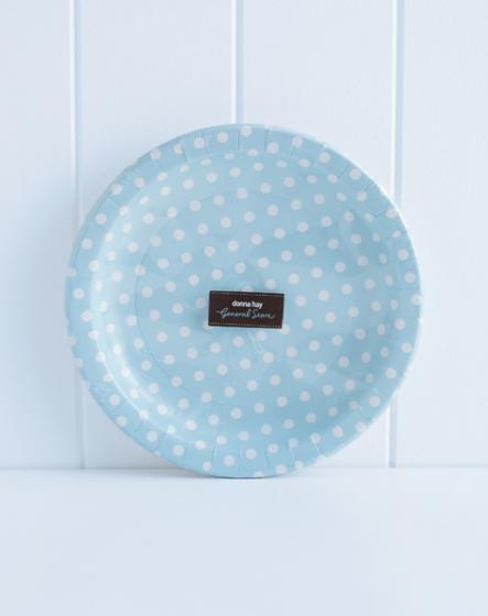 Polka Dot Paper Plates Red Donna Hay
