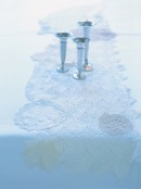 doily table runner