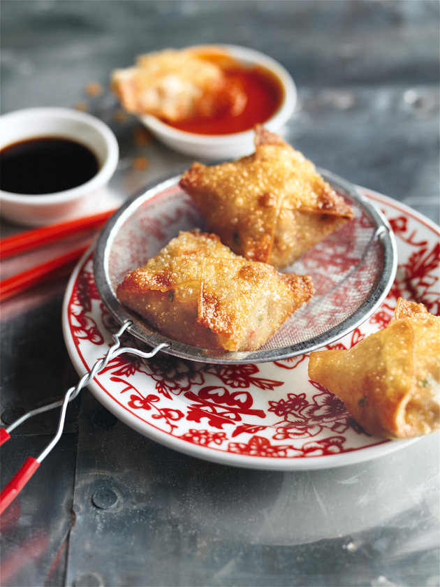 Crispy Crab And Ginger Dumplings | Donna Hay